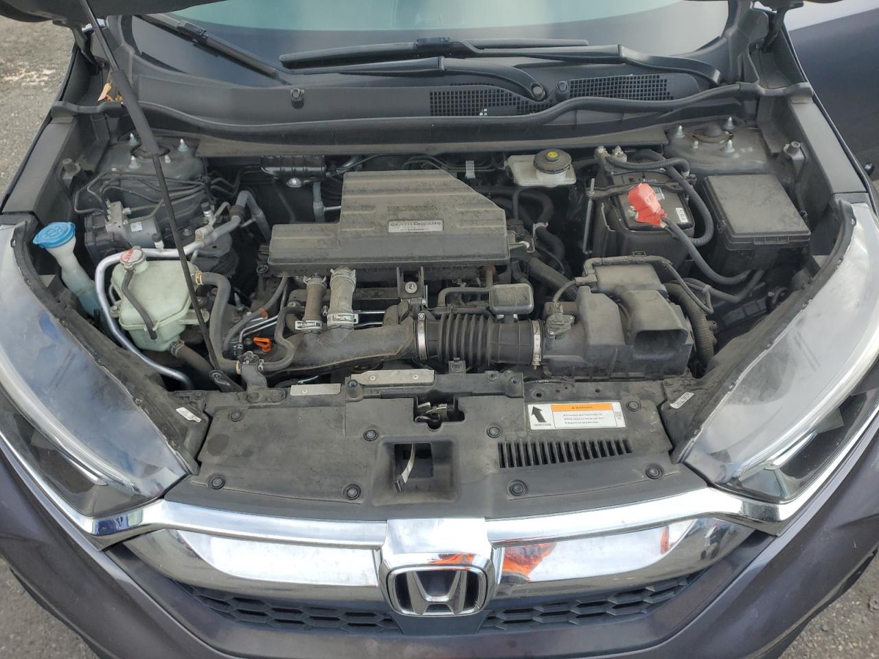 2017 Honda CR-V VIN 2HKRW2H51HH688073 Copart auction photo, side damage thumbnail 11