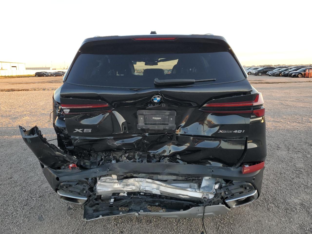 2024 BMW X5 VIN 5UX23EU05R9S21348 Copart auction photo, rear end damage thumbnail 6