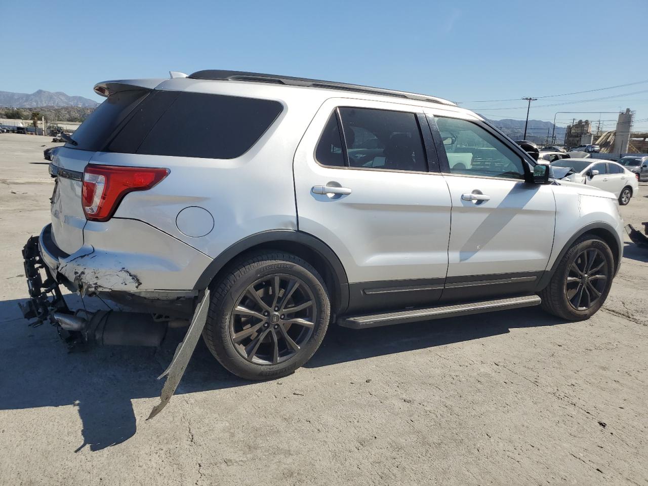 2017 Ford Explorer VIN 1FM5K7D80HGE08778 Copart auction photo, rear end damage thumbnail 3