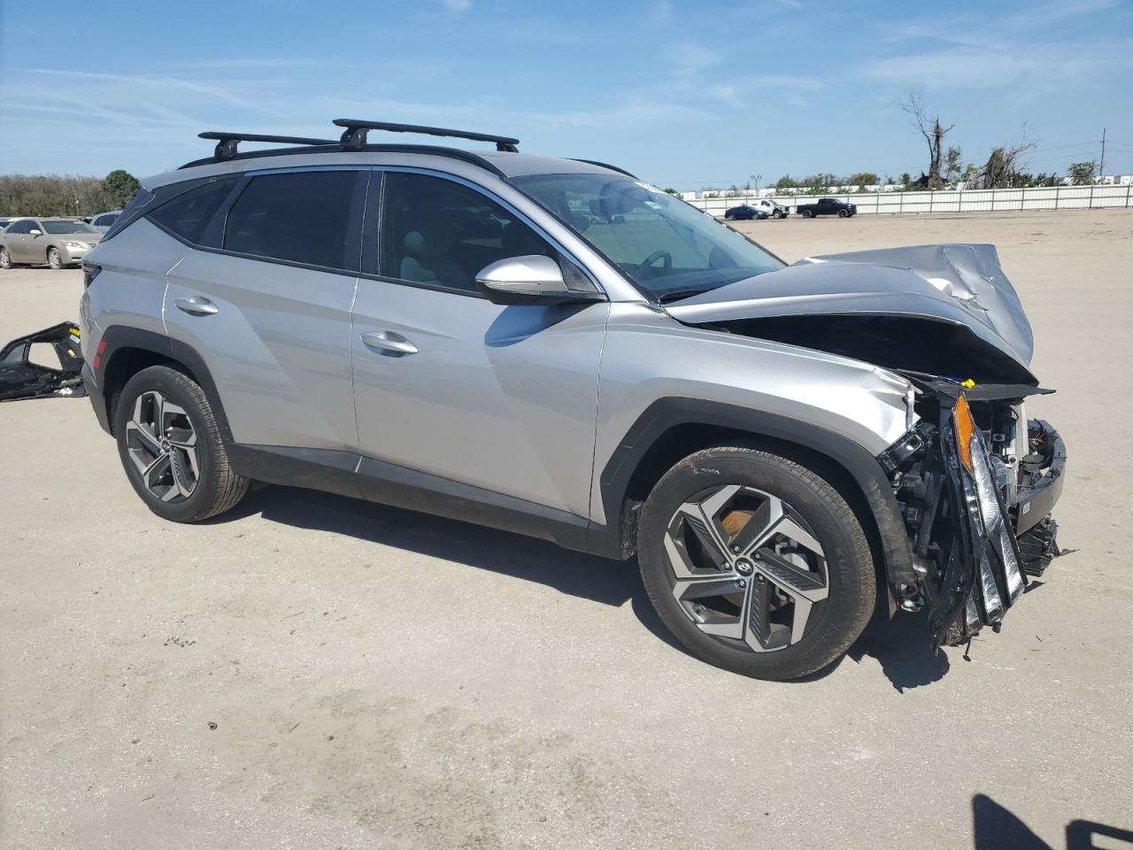 2023 Hyundai Tucson VIN 5NMJF3AE9PH287931 Copart auction photo, front end / minor dent/scratches damage thumbnail 4