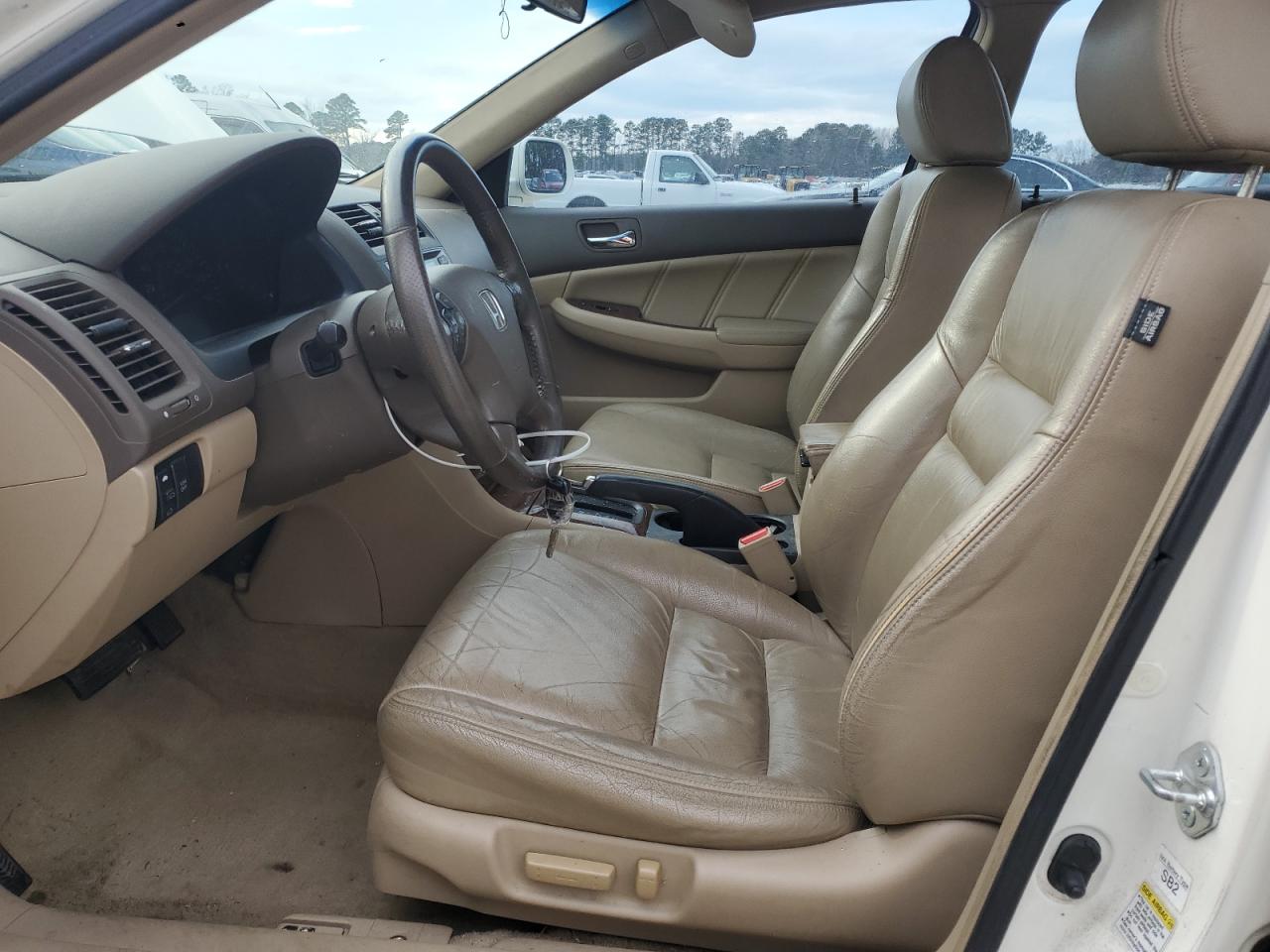 2007 Honda Accord VIN JHMCN36497C001455 Copart auction photo, front end / undercarriage damage thumbnail 7