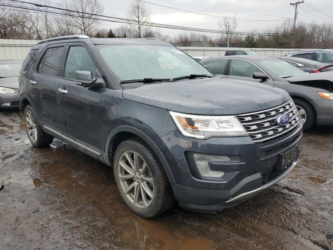 2017 Ford Explorer VIN 1FM5K8F85HGD94752 Copart auction photo, rear end damage thumbnail 4