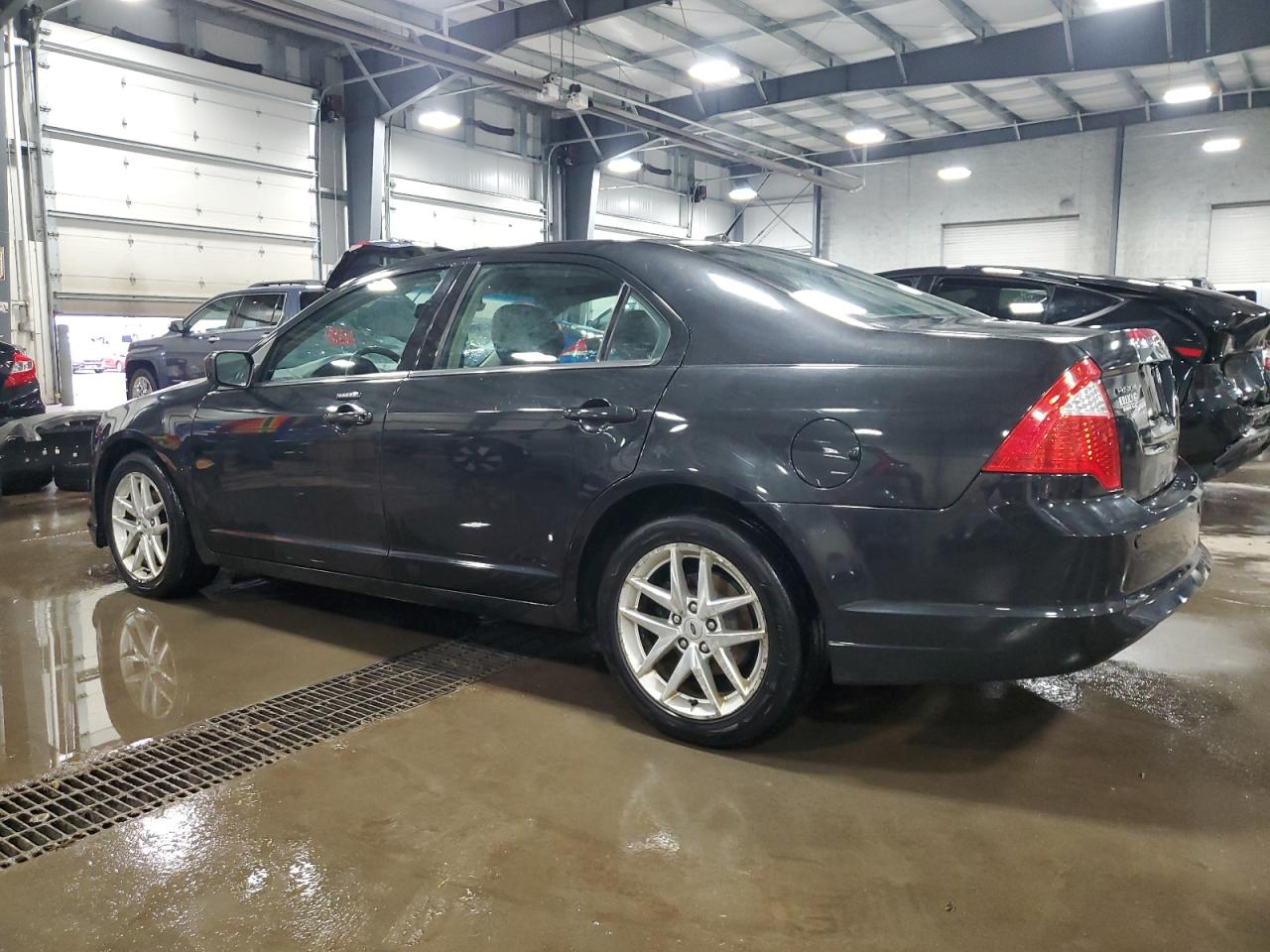 2012 Ford Fusion VIN 3FAHP0JA3CR300535 Copart auction photo, side damage thumbnail 2