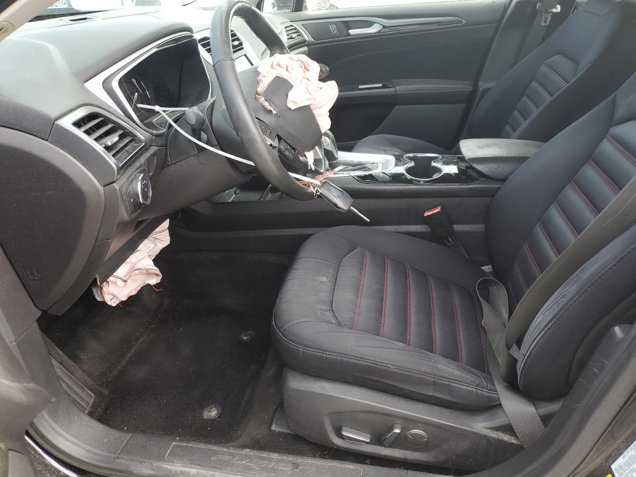 2014 Ford Fusion VIN 1FA6P0HD7E5386686 Copart auction photo, front end / rear end damage thumbnail 7