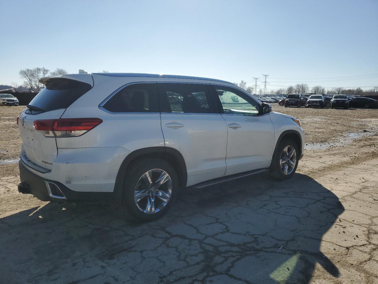 2019 Toyota Highlander VIN 5TDDZRFH6KS939498 Copart auction photo, side damage thumbnail 3