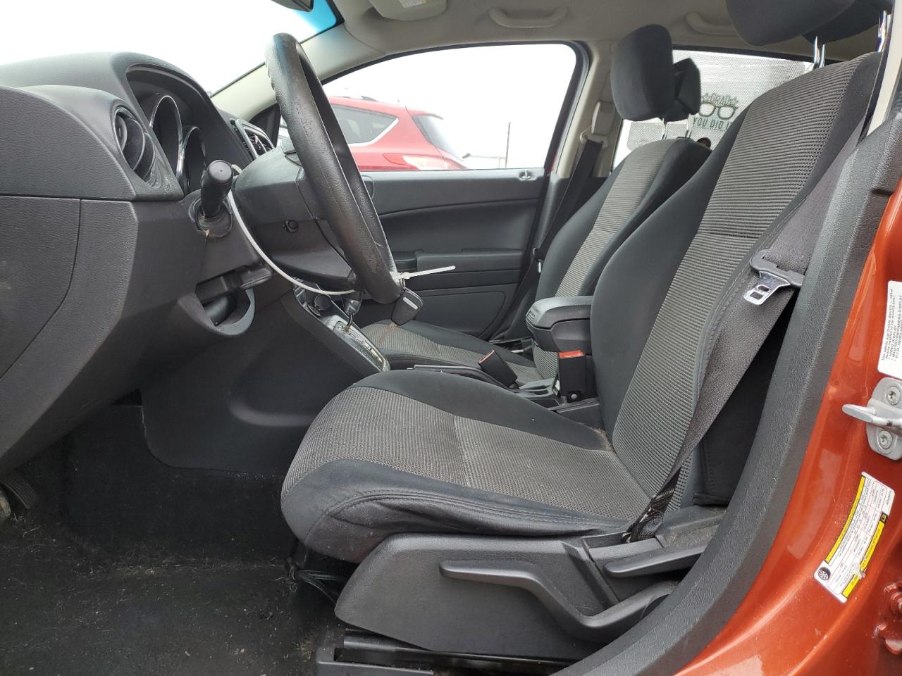 2010 Dodge Caliber VIN 1B3CB3HA6AD568416 Copart auction photo, front end / rear end damage thumbnail 7
