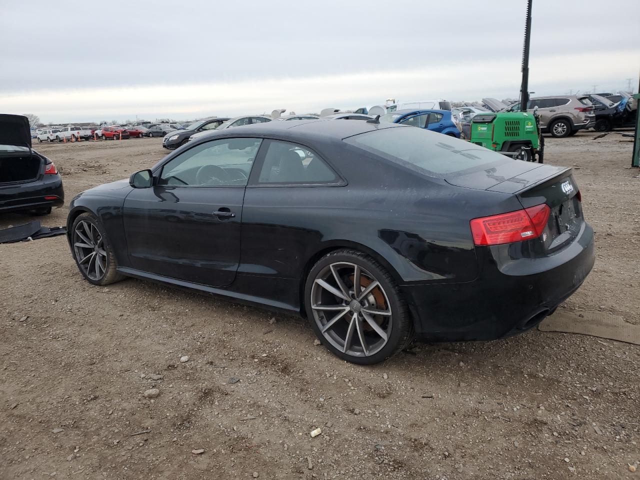 2015 Audi RS5 VIN WUAC6AFR0FA901642 Copart auction photo, side damage thumbnail 2