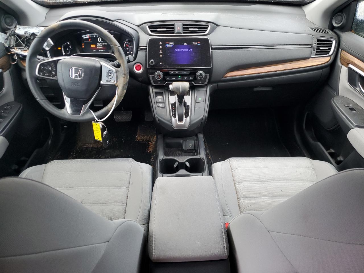 2018 Honda CR-V VIN 2HKRW2H56JH639716 Copart auction photo, front end / side damage thumbnail 8