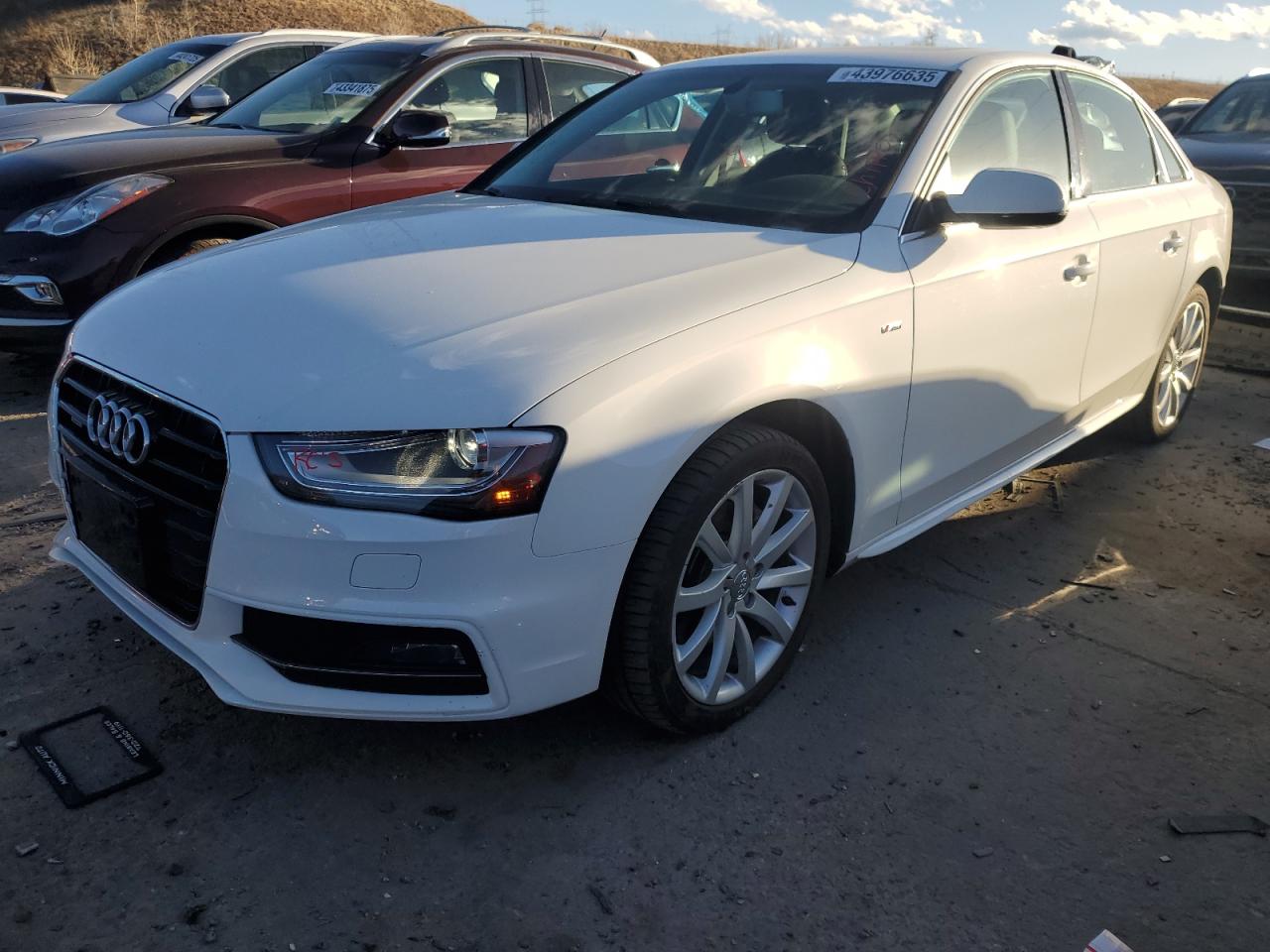 2014 Audi A4 VIN WAUBFAFL1EN023468