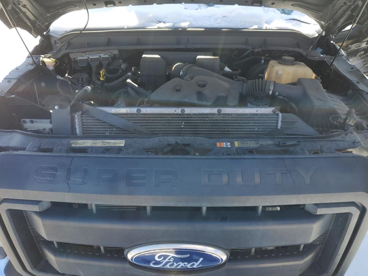 2011 Ford F250 VIN 1FT7X2B65BEB02391 Copart auction photo, side / front end damage thumbnail 12