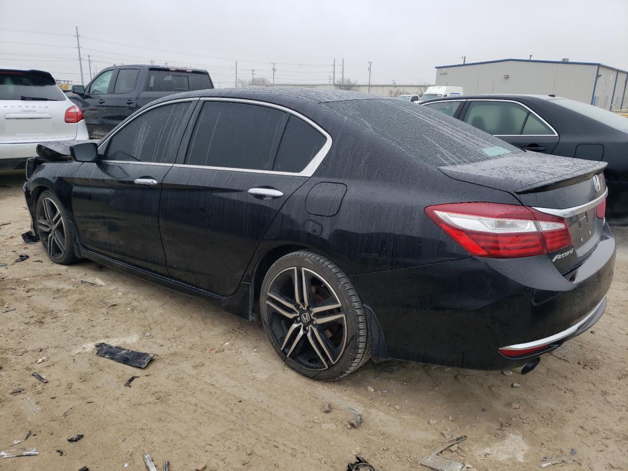 2016 Honda Accord VIN 1HGCR2F53GA140258 Copart auction photo, front end / minor dent/scratches damage thumbnail 2