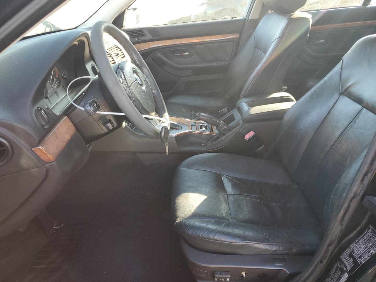 2000 BMW 5er VIN WBADM6341YGU18445 Copart auction photo, burn damage thumbnail 7