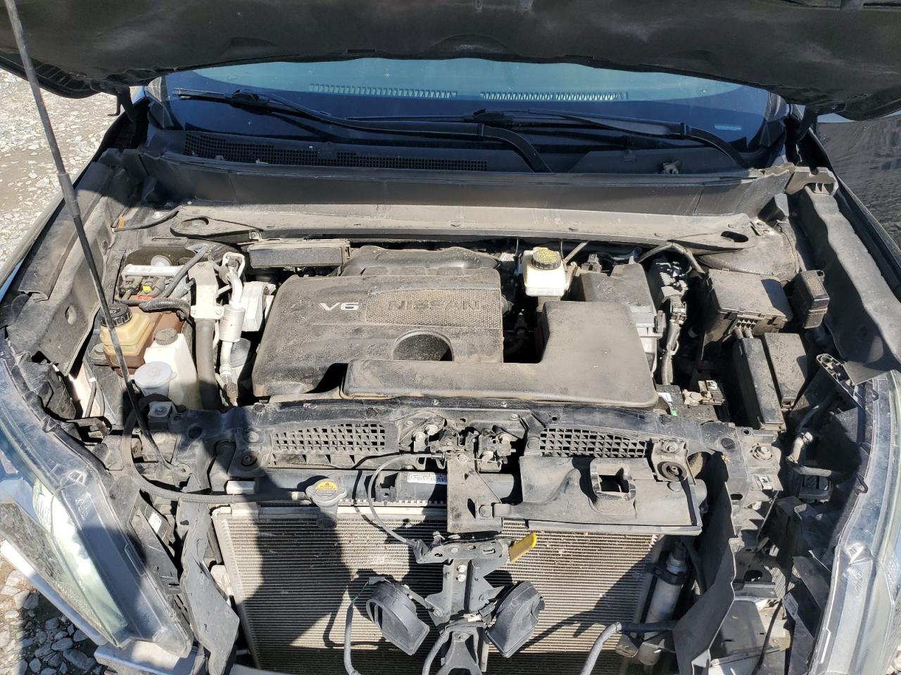 2020 Nissan Pathfinder VIN 5N1DR2BM1LC589562 Copart auction photo, front end damage thumbnail 14