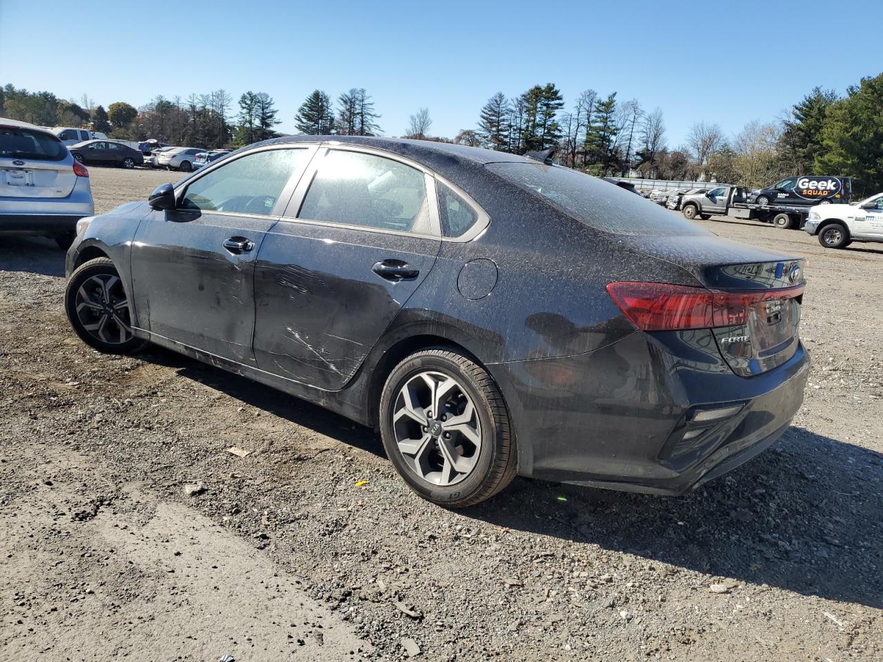 2021 KIA Forte VIN 3KPF24AD8ME376343 Copart auction photo, vandalism / minor dent/scratches damage thumbnail 2