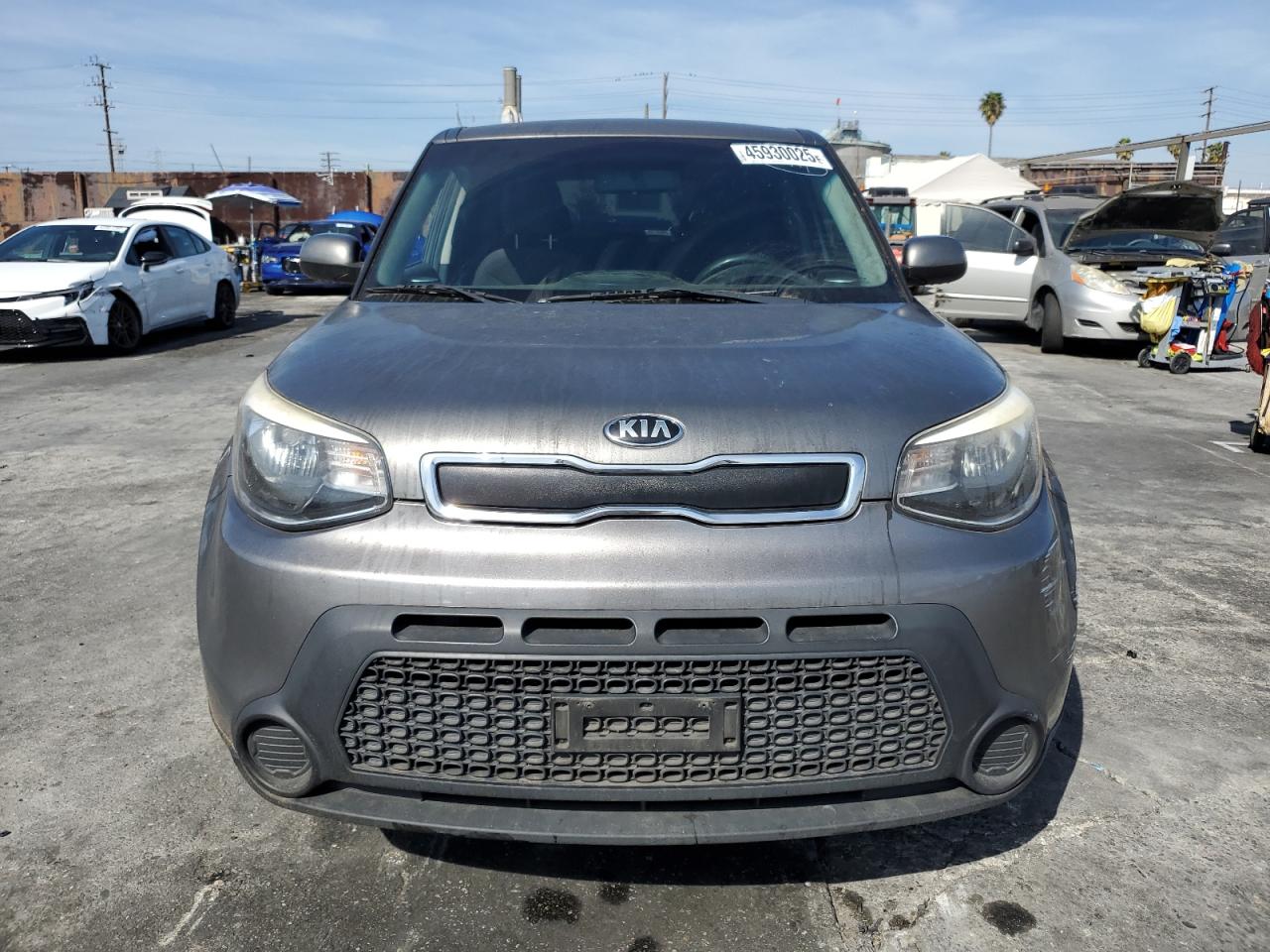 2016 KIA Soul VIN KNDJN2A21G7279073 Copart auction photo, vandalism / stripped damage thumbnail 5