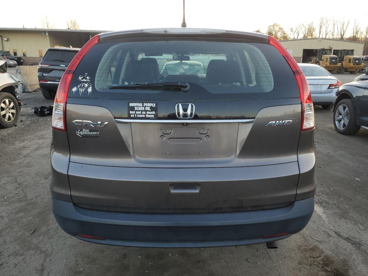 2014 Honda CR-V VIN 2HKRM4H31EH643730 Copart auction photo, front end / minor dent/scratches damage thumbnail 6