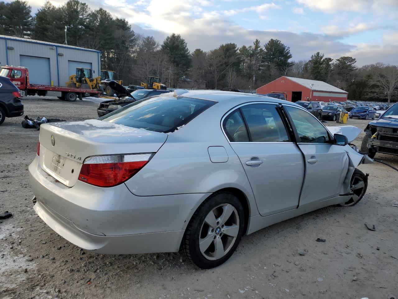 2006 BMW 5er VIN WBANF33546B999018 Copart auction photo, front end damage thumbnail 3