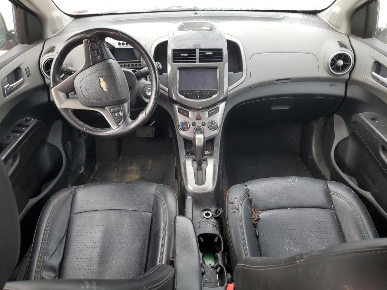 2015 Chevrolet Sonic VIN 1G1JE6SB1F4189596 Copart auction photo, vandalism damage thumbnail 8