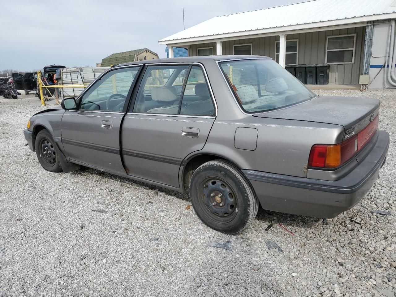 1989 Honda Civic VIN 1HGED3655KA071921 Copart auction photo, front end damage thumbnail 2