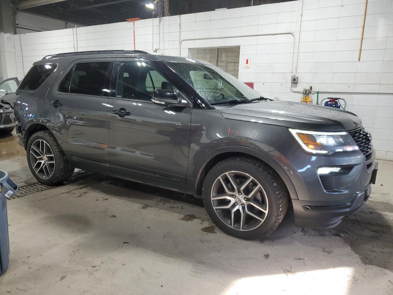 2019 Ford Explorer VIN 1FM5K8GT4KGA19123 Copart auction photo, rear end damage thumbnail 4