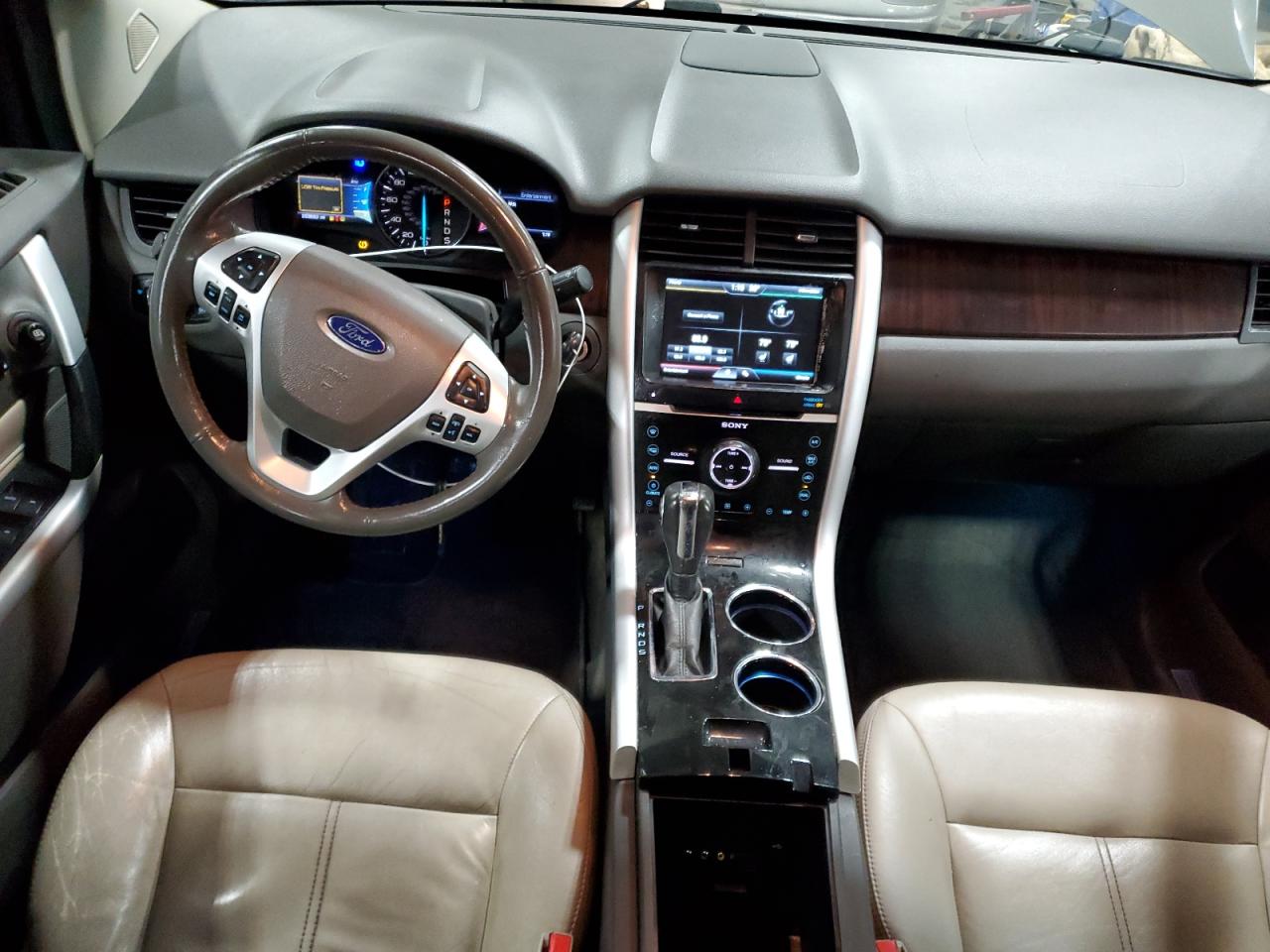2013 Ford Edge VIN 2FMDK4KC9DBA18331 Copart auction photo, front end damage thumbnail 8