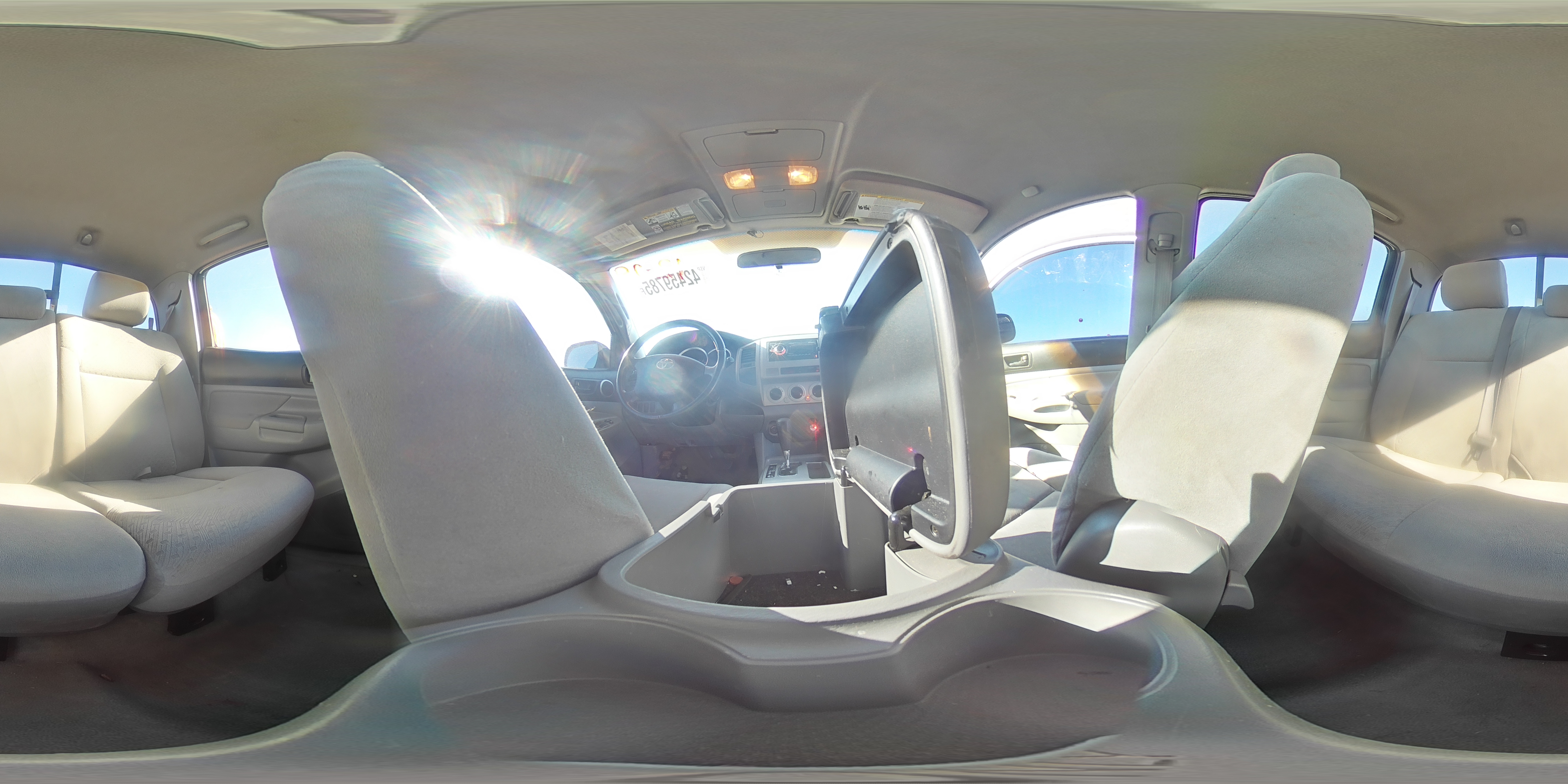 2006 Toyota Tacoma VIN 5TEKU72N66Z207399 Copart auction photo, all over damage thumbnail 12