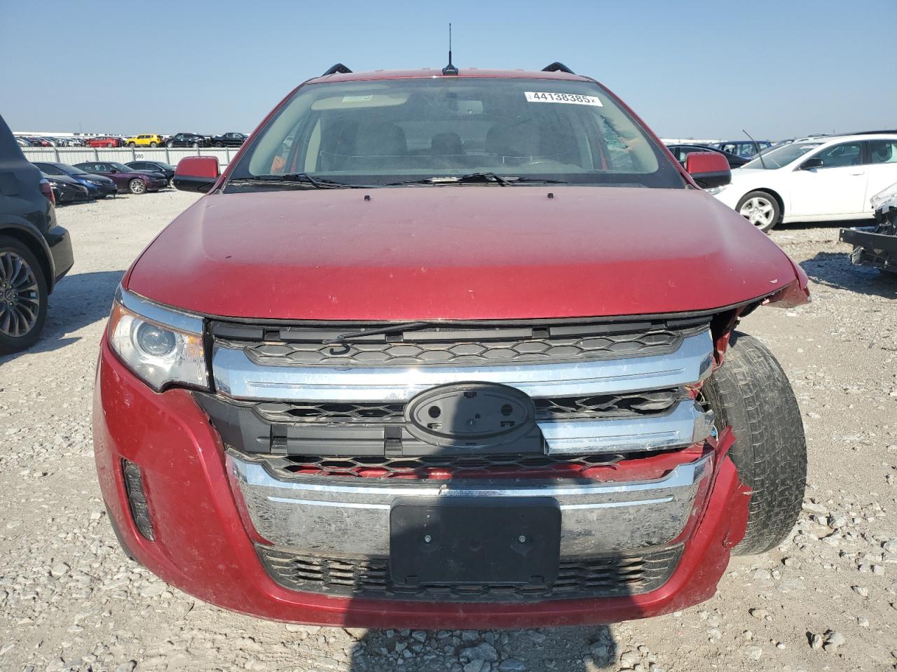 2012 Ford Edge VIN 2FMDK3JC6CBA41267 Copart auction photo, front end / hail damage thumbnail 5
