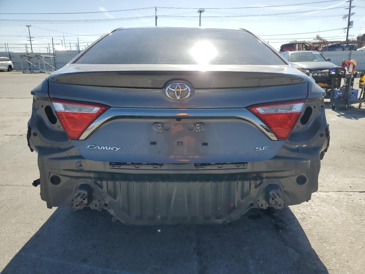 2017 Toyota Camry VIN 4T1BF1FK9HU806750 Copart auction photo, rear end damage thumbnail 6