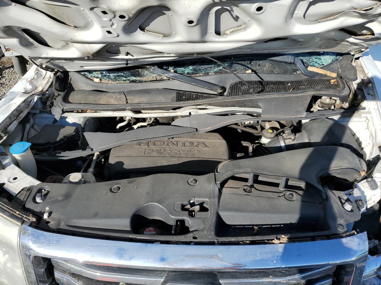 2012 Honda Pilot VIN 5FNYF3H68CB027013 Copart auction photo, top/roof / all over damage thumbnail 12