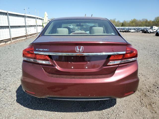 2015 Honda Civic VIN 19XFB2F58FE249746 Copart auction photo, front end damage thumbnail 6