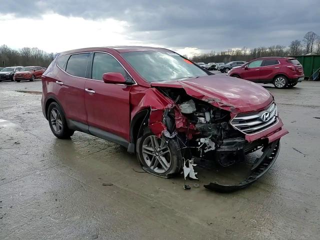 2017 Hyundai Santa Fe VIN 5XYZTDLB3HG488210 Copart auction photo, front end damage thumbnail 12