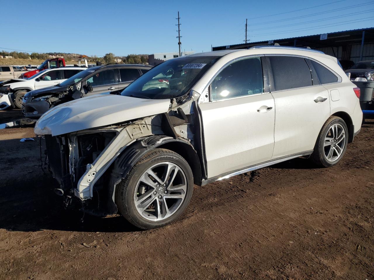 2017 Acura MDX VIN 5FRYD4H93HB022684