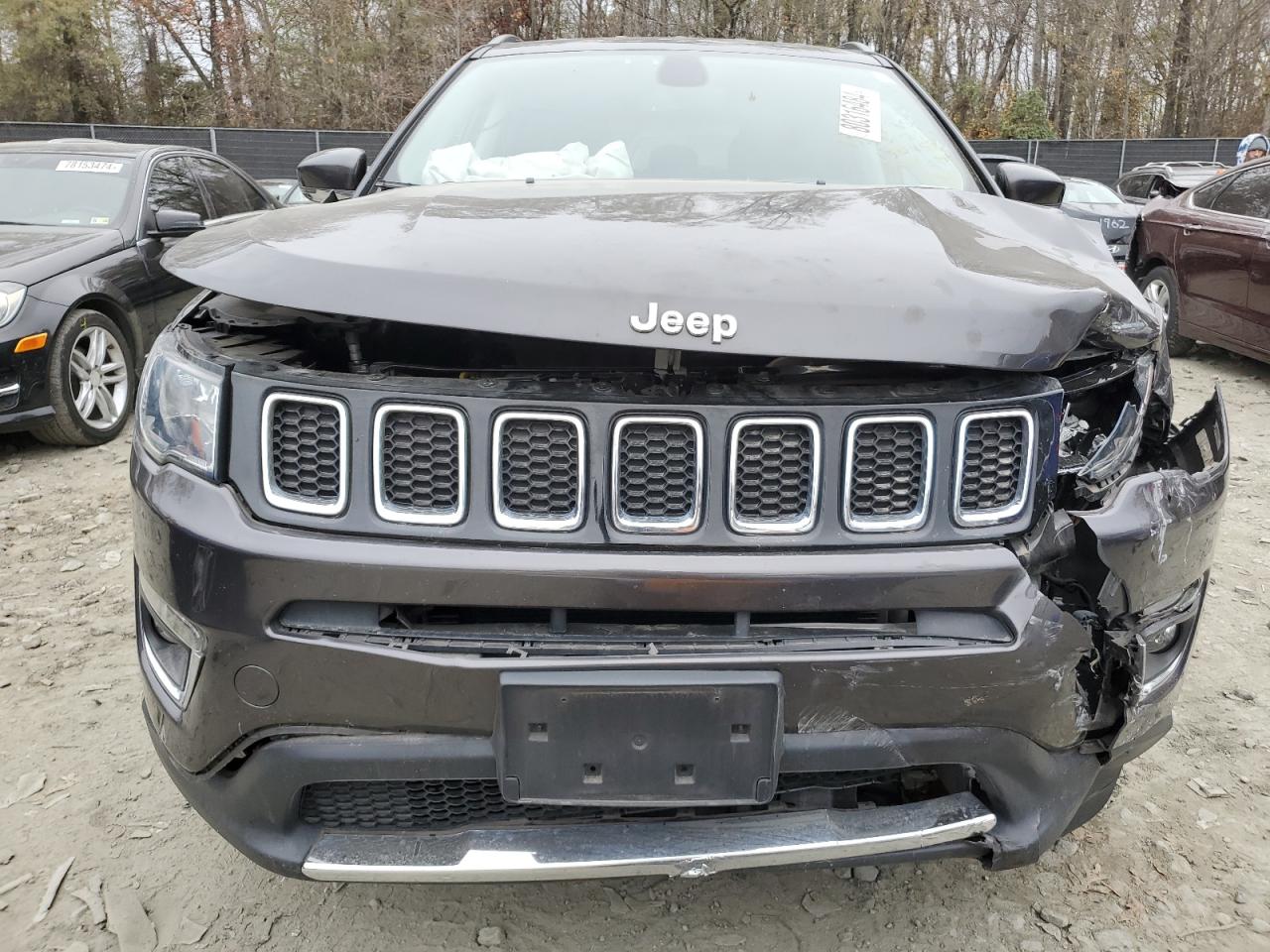 2020 Jeep Compass VIN 3C4NJDCB8LT130459 Copart auction photo, front end damage thumbnail 5