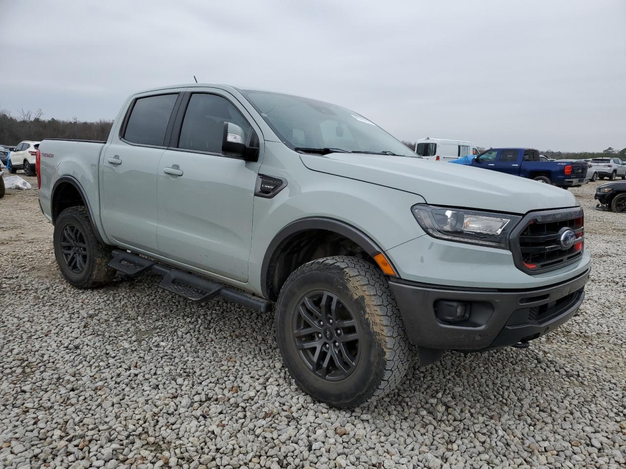 2022 Ford Ranger VIN 1FTER4FH6NLD03693 Copart auction photo, side damage thumbnail 4