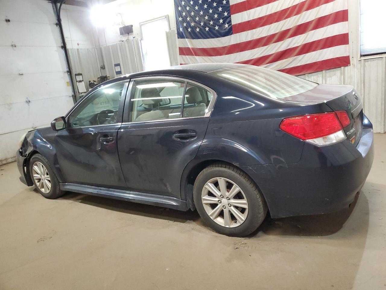 2013 Subaru Legacy VIN 4S3BMAA61D1027195 Copart auction photo, front end / side damage thumbnail 2