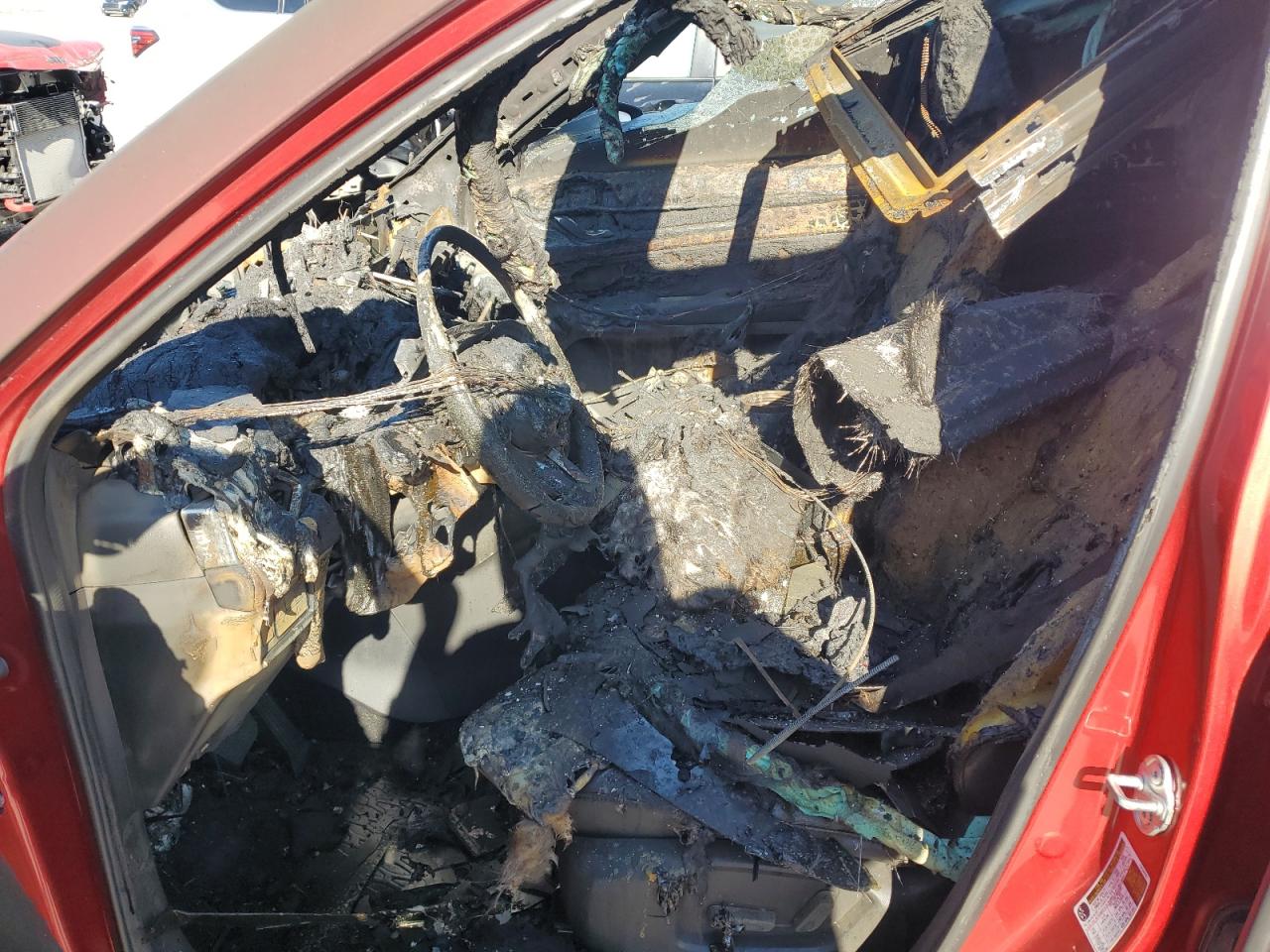 2018 Mazda CX-5 VIN JM3KFBCM9J0302994 Copart auction photo, burn damage thumbnail 7