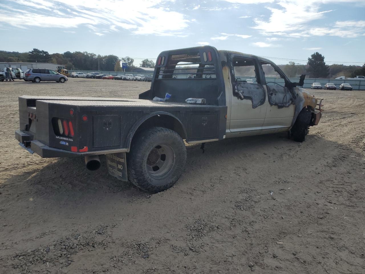 2010 Dodge RAM VIN 3D73Y4CL0AG179162 Copart auction photo, burn damage thumbnail 3