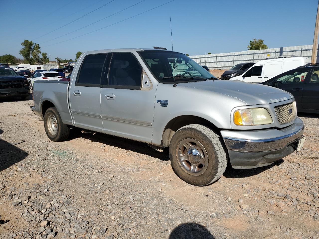 2003 Ford F-150 VIN 1FTRW07673KD33675 Copart auction photo, all over / mechanical damage thumbnail 4