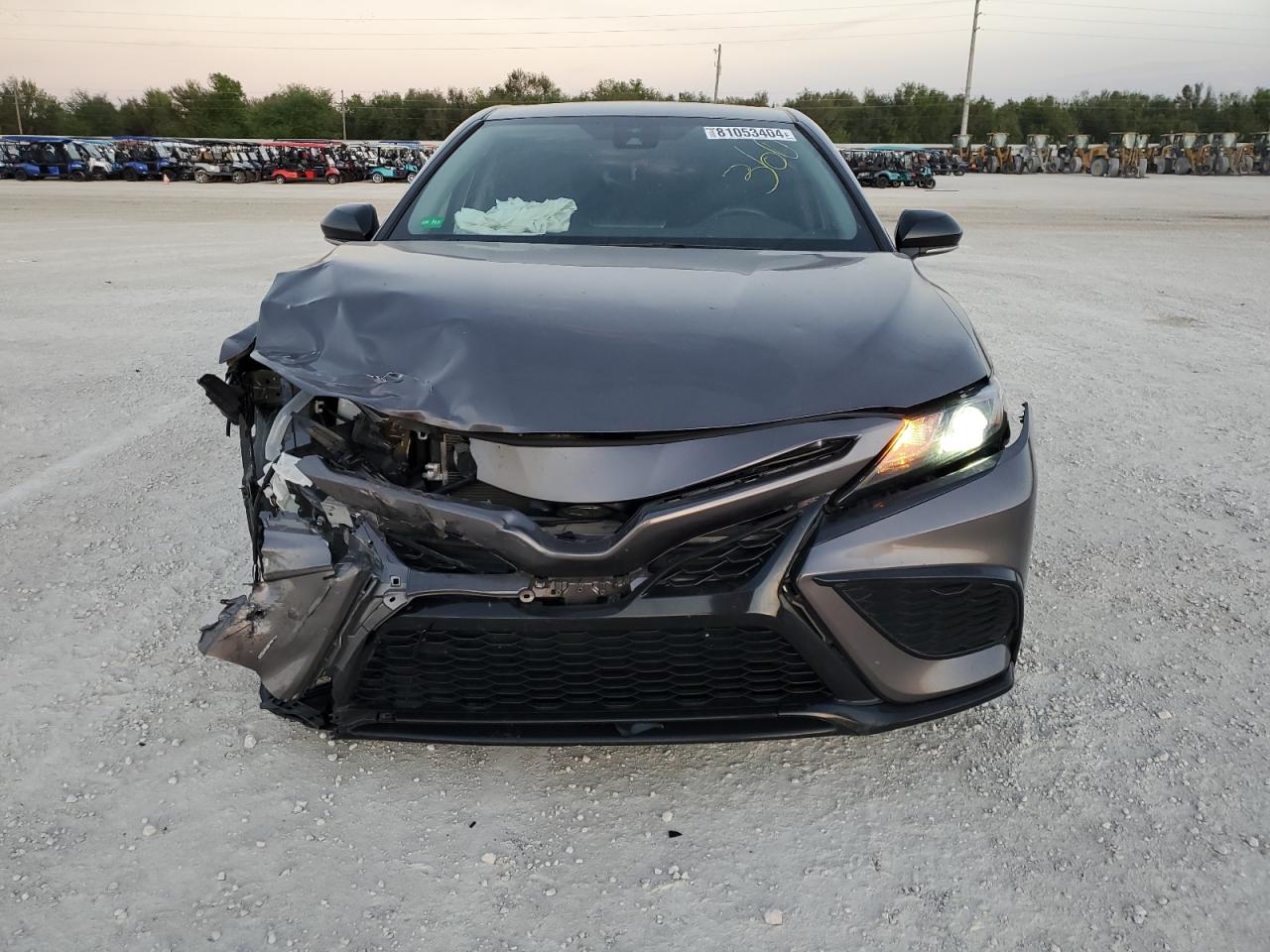 2023 Toyota Camry VIN 4T1T11AKXPU767580 Copart auction photo, front end / rear end damage thumbnail 5