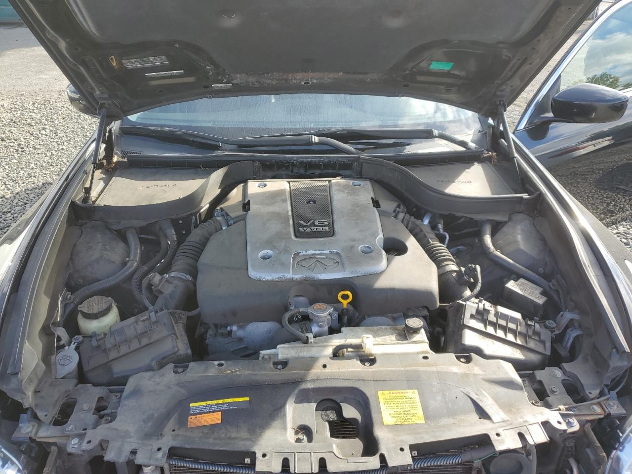 2011 Infiniti G VIN JN1CV6AR3BM405895 Copart auction photo, front end damage thumbnail 11
