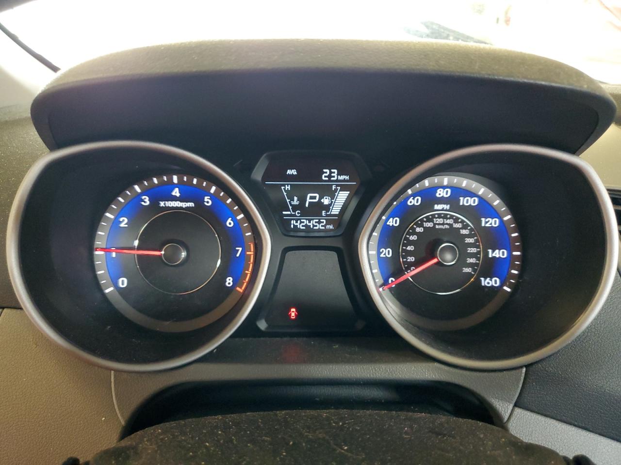 2016 Hyundai Elantra VIN KMHDH4AE0GU489879 Copart auction photo, all over damage thumbnail 9