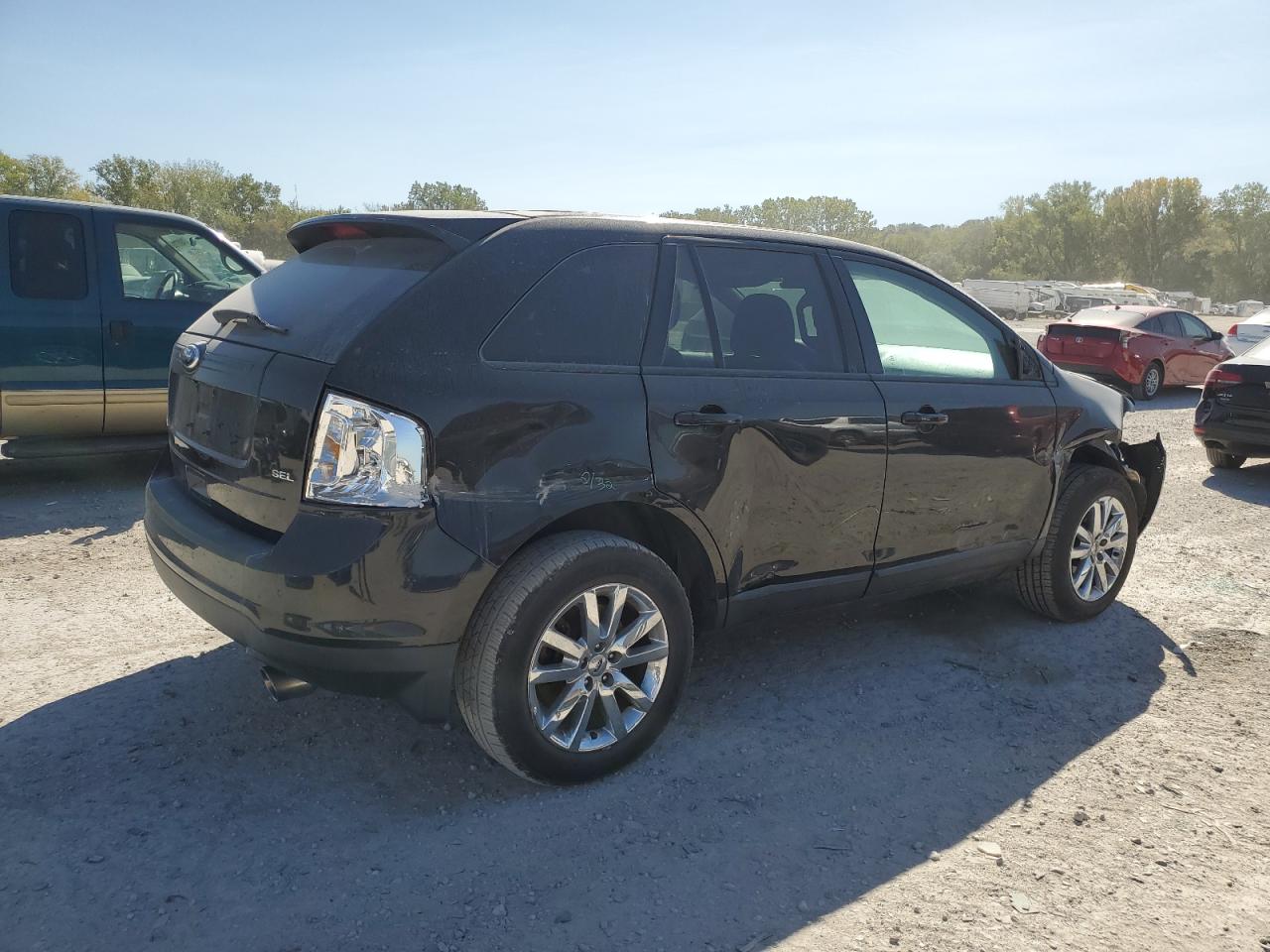2014 Ford Edge VIN 2FMDK3JC0EBA74705 Copart auction photo, front end / all over damage thumbnail 3