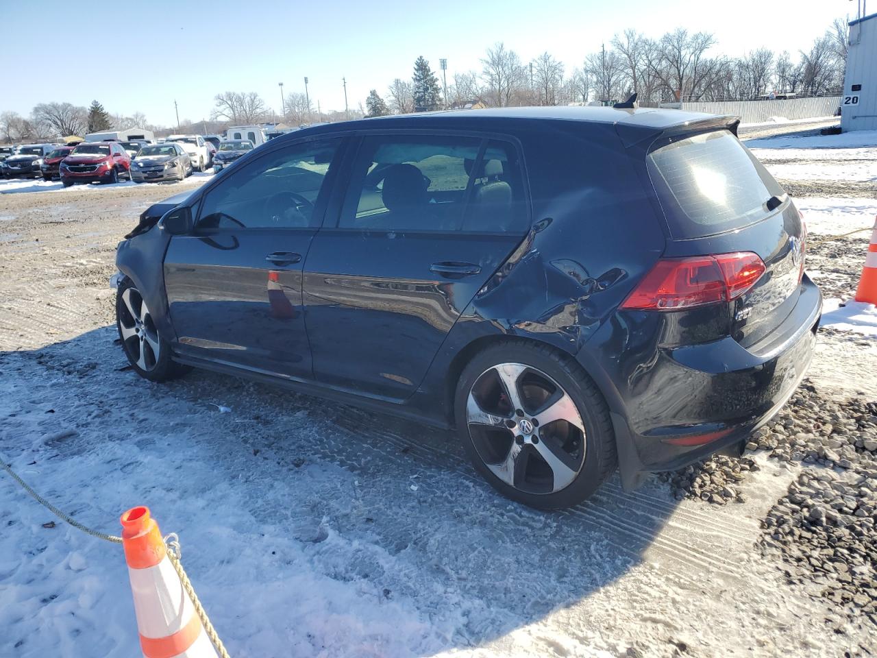 2015 Volkswagen GTI VIN 3VW4T7AU3FM041888 Copart auction photo, front end damage thumbnail 2