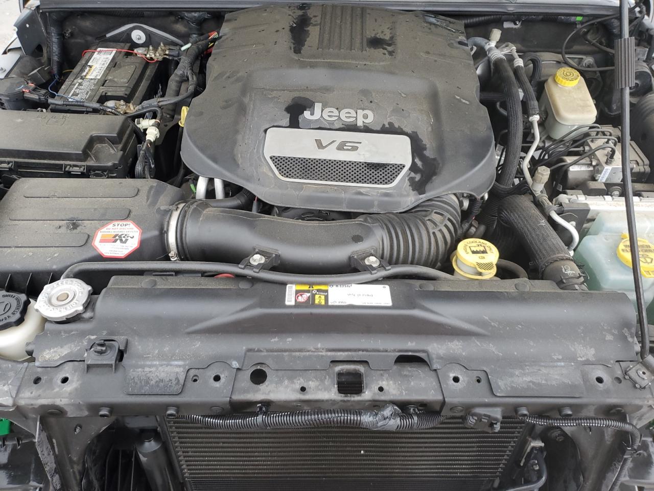 2016 Jeep Wrangler VIN 1C4BJWDG9GL136278 Copart auction photo, front end damage thumbnail 12