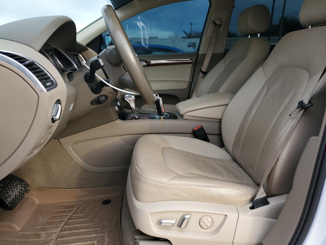 2014 Audi Q7 VIN WA1LMAFE5ED018725 Copart auction photo, front end / minor dent/scratches damage thumbnail 7