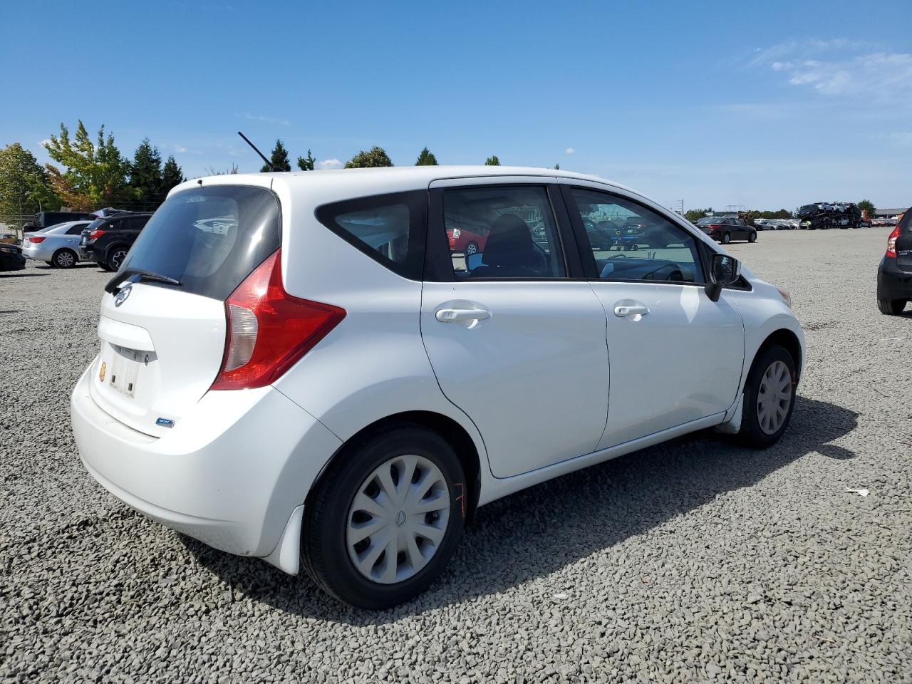2015 Nissan Versa VIN 3N1CE2CP5FL389297 Copart auction photo, side damage thumbnail 3