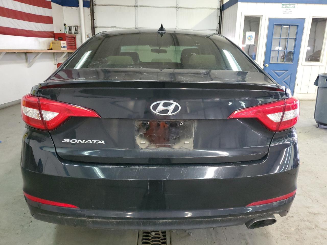 2017 Hyundai Sonata VIN 5NPE24AF4HH505211 Copart auction photo, front end damage thumbnail 6