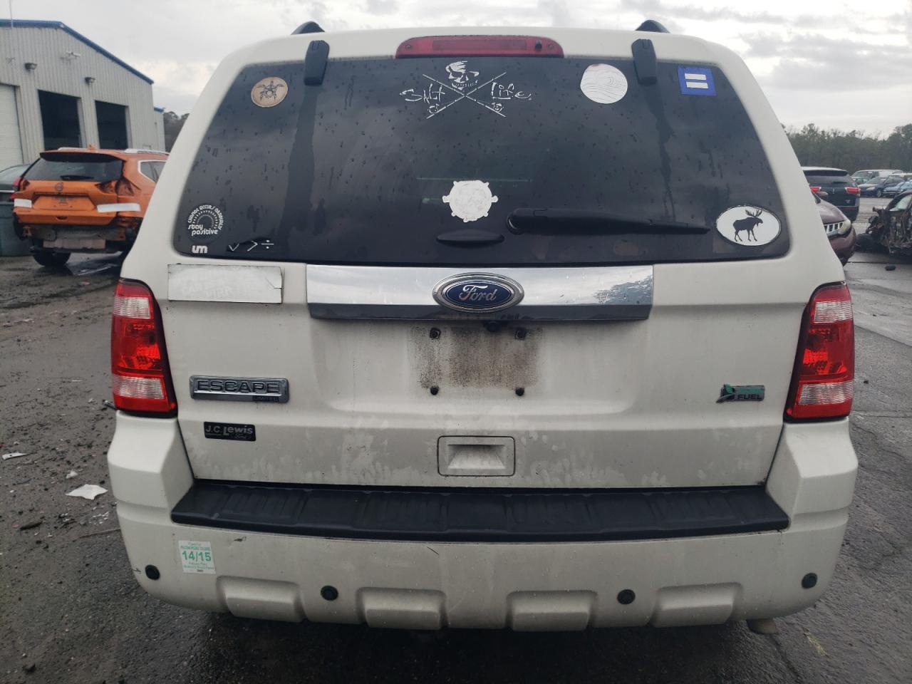 2011 Ford Escape VIN 1FMCU0EG2BKC47840 Copart auction photo, front end damage thumbnail 6