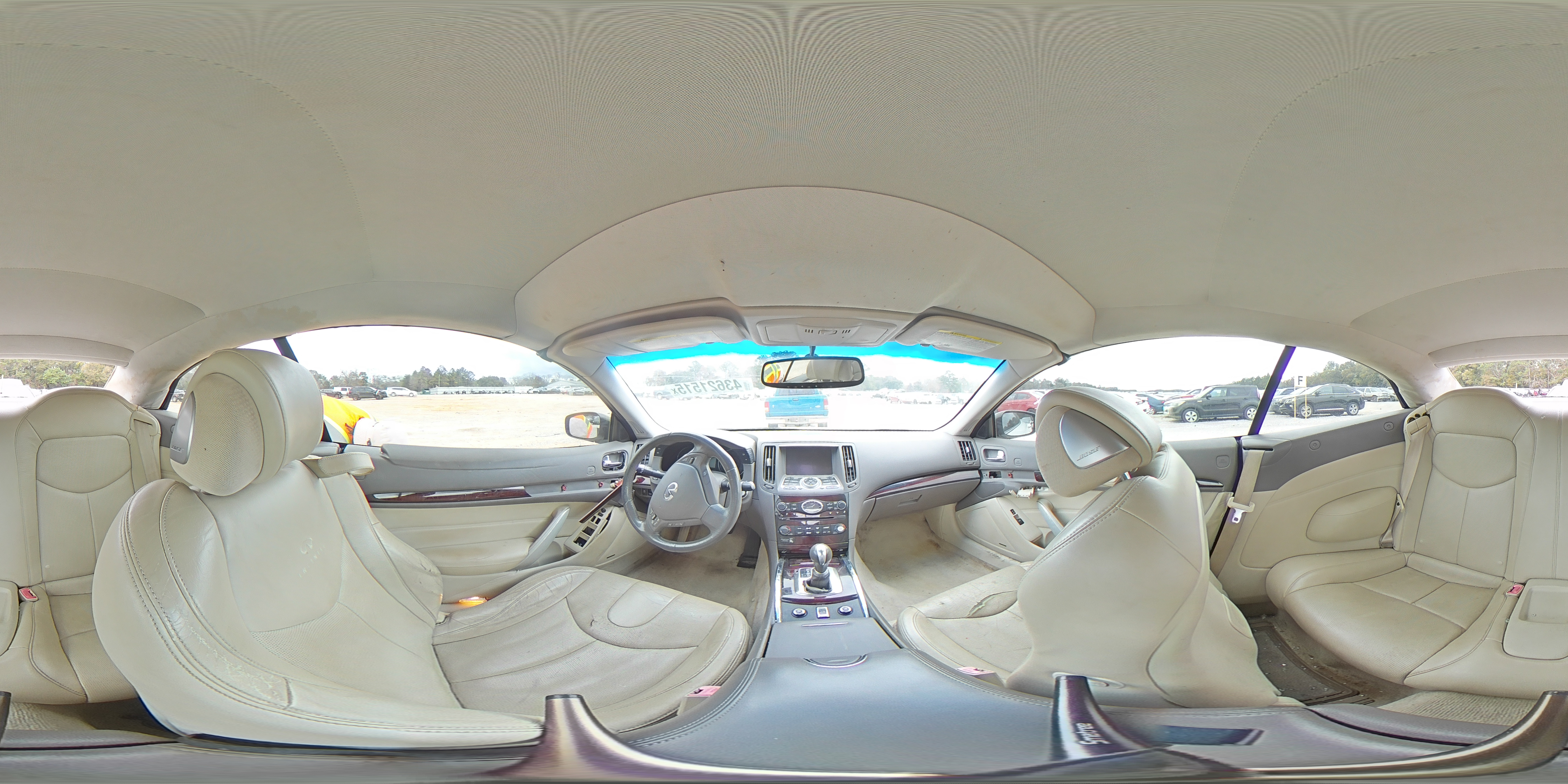 2013 Infiniti G VIN JN1CV6FE5DM770880 Copart auction photo, vandalism damage thumbnail 12