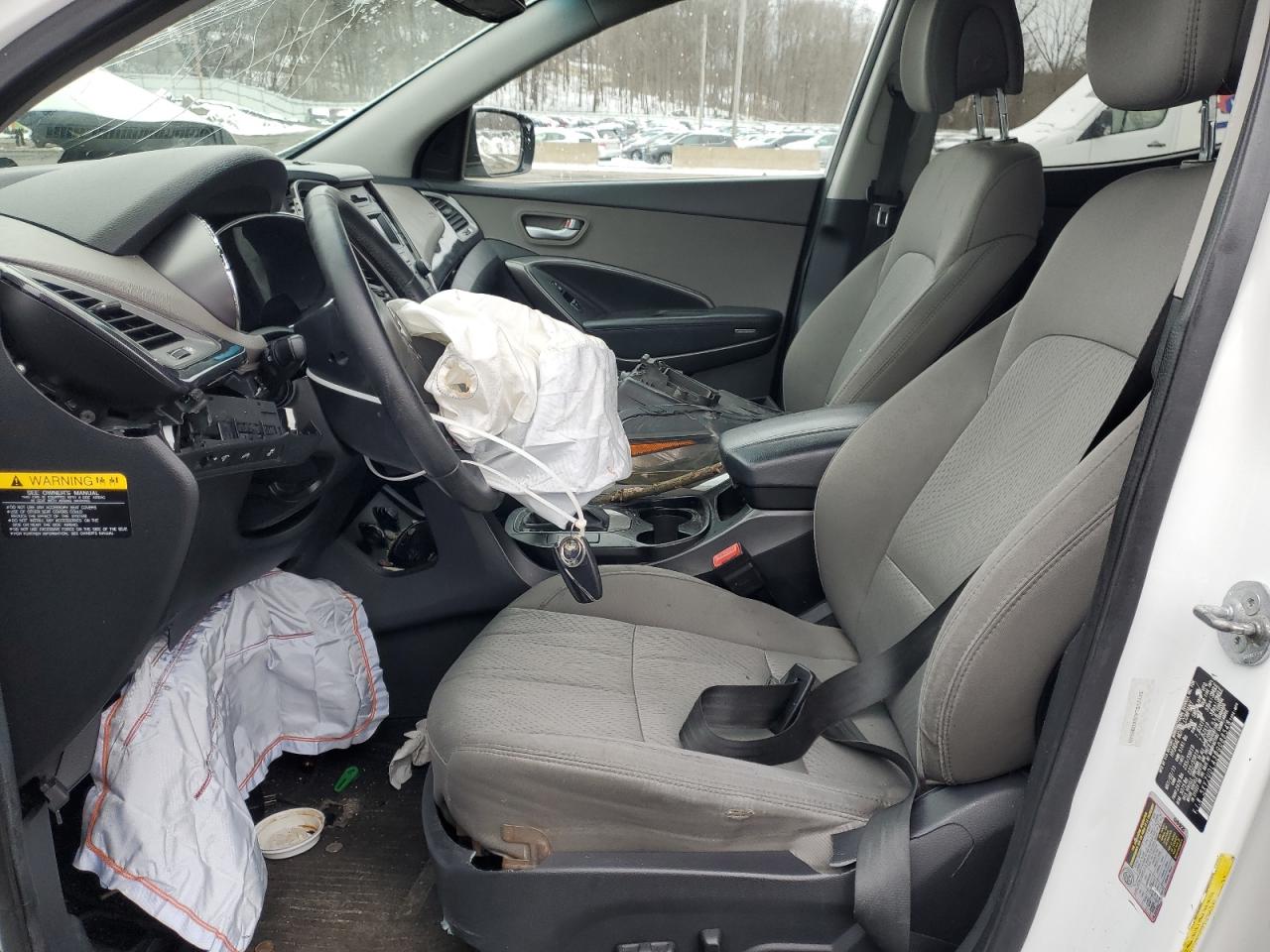 2013 Hyundai Santa Fe VIN 5XYZUDLA3DG088548 Copart auction photo, front end / minor dent/scratches damage thumbnail 7